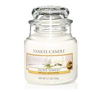 Yankee Candle Candela profumata in giara piccola | Soffici asciugamani | Durata Fino a 30 Ore