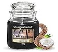Yankee Candle Candele in Giara Black Coconut Candela 411g