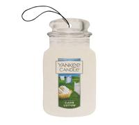 Yankee Candle - Candela profumata per Auto, fragranza Biancheria profumata