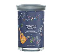 Yankee Candle Candela profumata Twilight Tunes, grande candela in bicchiere con doppio stoppino, miscela di cera di soia, candela a lunga combustione, regalo perfetto per le donne