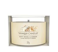 Yankee Candle Soft Wool & Amber candela votiva 37 g
