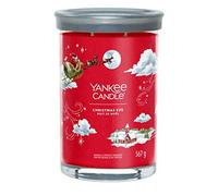 YANKEE CANDLE CANDELA TUMBLER GRANDE SIGNATURE CHRISTMAS EVE
