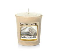 Yankee Candle - Candela votiva in cashmere, in cera, beige, 4,6 x 4,5 x 5 cm