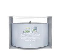 YANKEE CANDLE CANDELA VOTIVE IN VETRO SINGOLA A CALM & QUIET PLACE