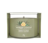 YANKEE CANDLE CANDELA VOTIVE IN VETRO SINGOLA SAGE & CITRUS