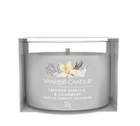 YANKEE CANDLE CANDELA VOTIVE IN VETRO SINGOLA SMOKED VANILLA & CASHMERE