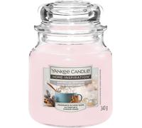 Yankee Candle Home Inspiration Candela Profumata Marshmallow Fiocchi di Neve, 340g