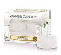 Yankee Candle candeline profumate tea light | Soffici asciugamani | 12 pezzi