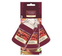 Yankee Candle Car Jar profumatore per auto, Amarena, 3 pezzi