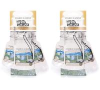 Yankee Candle Car Jar Profumatore per auto | Clean Cotton | Confezione da 6