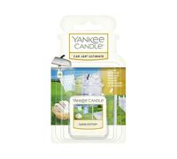 Yankee Candle Car Jar Ultimate Clean Cotton Profumatore Auto Fragranza Pulito Deodorante per Auto Freschezza Lunga Durata, 30g