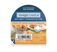 YANKEE CANDLE CERA DA FONDERE WAX MELT MANGO ICE CREAM PROFUMATORI AMBIENTE INTERNI