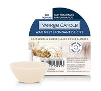 YANKEE CANDLE CERA DA FONDERE WAX MELT SOFT WOOL & AMBER
