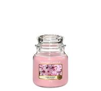 Yankee Candle Candela profumata in giara media | Fiore di ciliegio | Durata Fino a 75 Ore