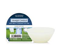 Yankee Candle cialde Wax Melt | Clean Cotton | Durata della fragranza: fino a 8 ore | 1 pezzo
