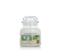 Yankee Candle Classic Small Jar Candles candela profumata 104 g tipo Clean Cotton