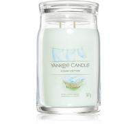Yankee Candle Clean Cotton candela profumata Signature 567 g