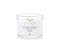 Yankee Candle Clean Cotton - Votive Candela Mini, 37g