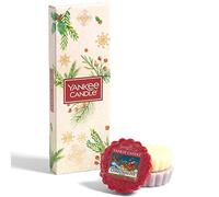 Yankee Candle confezione regalo, Candele profumate natalizie, 3 cere da fondere profumate, Collezione Magical Christmas Morning