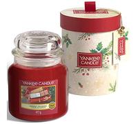 Yankee Candle confezione regalo, Candele profumate natalizie, Giara media Unwrap the Magic, Collezione Magical Christmas Morning