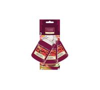 Yankee Candle Etichetta di Carta per Auto Ciliegia Nera 3 pezzi - Profumatore auto