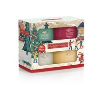 Yankee Candle Set regalo di candele profumate di Natale | 4 mini candele votive riempite | Collezione Après Ski | Regali di Natale perfetti per le donne