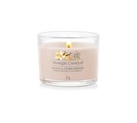 Yankee Candle Filled Votive Candles Vanilla Crème Brûlée 37gr - Candela Profumata
