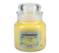 Yankee Candle Ghiacciolo al limone e lime, limone luminoso e soleggiato con un pizzico di lime e menta, fragranza rinfrescante estiva piccante, barattolo piccolo, 104 g, fino a 30 ore di combustione
