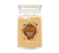 Yankee Candle Glistening Leaves candela profumata Signature 567 g