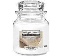 Yankee Candle Giara Media White Linen e Lace 340gr
