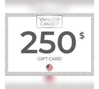 Yankee Candle Gift Card 250 USD Key - UNITED STATES