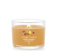 Yankee Candle Golden Pumkin 37 g Candela Votiva Giara Piccola 1 Stoppino