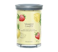 Yankee Candle Signature Candela Profumata, Limonata Ghiacciata Ai Frutti di Bosco in Tumbler Grande, Candele di Miscela di Cera di Soia Lunga Durata, Regalo per le Donne