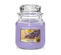 Yankee Candle - Jar Candles Lemon Lavender 411gr - MEDIUM - Candele profumate