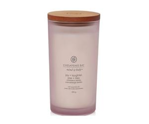 Yankee Candle Joy & Laughter - Candela Profumata Mirtillo e Dalia Grande, 355g