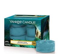 Yankee Candle - Lumini da tè profumati, Moonlit Cove, 12 pezzi