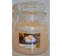 Yankee Candle Medium Jar CREMA DI RISO AL COCCO 411 g