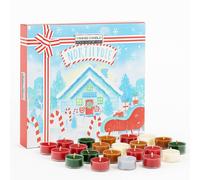 Yankee Candle North Pole Calendario dell'Avvento Natalizio 24 Candele Profumate 9,8g in 8 Fragranze Natalizie Esclusive