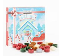 Yankee Candle North Pole Calendario dell'Avvento Natalizio 24 Candele Profumate 9,8g in 8 Fragranze Natalizie Esclusive