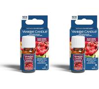 Yankee Candle olio per diffusore di aromi con tecnologia a ultrasuoni | Ricarica per diffusore Black Cherry | 10 ml (Confezione da 2)