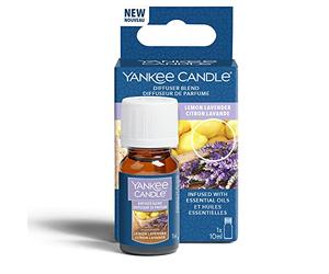 Yankee Candle olio per diffusore di aromi con tecnologia a ultrasuoni | Ricarica per diffusore Lemon Lavender | 10 ml
