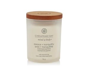 Yankee Candle Peace & Tranquility - Candela Cashmere e Gelsomino Piccola, 96g