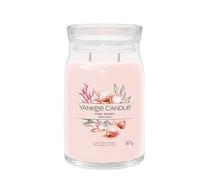 Yankee Candle Candela profumata Praline & Birch 567 g variante Pink Sands