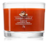 Yankee Candle Pumpkin Cinnamon Swirl candela votiva 37 g
