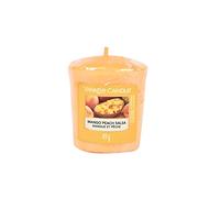 Yankee Candle Samplers Candele Votive Mango Peach Salsa, Cera, Arancione, 4.6 x 4.5 x 5.5 cm