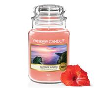 Yankee Candle Scented Candle Candela in giara grande della Alba Sulla Scogliera