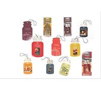 Yankee Candle Set di 5 barattoli per auto assortiti in cartone (autunno e autunno)