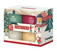 Yankee Candle Set regalo di candele profumate di Natale | 4 mini candele votive riempite | Collezione Après Ski | Regali di Natale perfetti per le donne