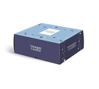Yankee Candle | Set regalo di Natale | 2 candele profumate in giara media, 2 candele votive piene | Taglia stoppino e puntale per candela con coperchio Illuma | Set di 6 candele |perfetti per le donne