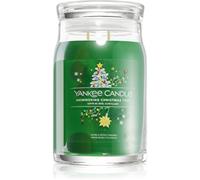 Yankee Candle Candela aromatica Signature in vetro grande Shimmering Christmas Tree 567 g
